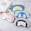 Cute Penguin Sleep Eye Mask - Cartoon Animal Eyeshade Cover (Light Blue) - 4