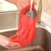 Cute Love Heart Pattern Microfiber Hand Towel - Blue Kitchen Cloth - 6