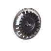 Stainless Steel Sink Strainer Flume Cover for Bathroom & Kitchen - 3