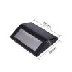 Solar Powered Wall Light, 6 LEDs, IP55 Waterproof, Warm Light Deck Lights - 4