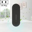Mini Anion Air Purifier, Smoke & PM2.5 Remover, US Plug, Black - 1