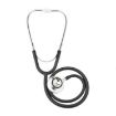 Double-sided Cardiology Stethoscope, Single Tube, Black, Aluminium Chestpiece - 2