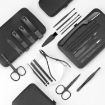 Portable Manicure Pedicure Set - Stainless Steel Nail Clippers Kit - 2