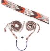 Camping Tent Storage Lanyard - Lengthened Clothesline (Brown) - 4