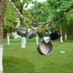 Camping Tent Storage Lanyard - Lengthened Clothesline (Black) - 6