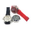 Portable Metal Watch Wristband Smoke Grinder - White | Creative Design - 4