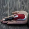 Retractable USB Mini Computer Mouse - Optical Ergonomic 1600 DPI (Blue) - 4