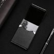 Purple PU Cigarette Pack Business Card Holder Thin Case for Men & Women - 3
