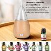 Waterless Diffuser Essential Oil Spray Wood Glass Aromatherapy AU Plug - 6