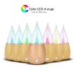 Waterless Diffuser Essential Oil Spray Wood Glass Aromatherapy EU Plug - 4