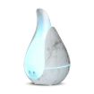 200ml Ultrasound Humidifier Aroma Diffuser LED Light UK Plug Marble - 1