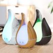200ml Ultrasound Humidifier Aroma Diffuser LED Light UK Plug Marble - 4