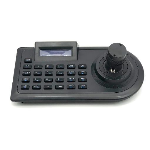 JSK-8003C PTZ Camera Keyboard with 3 Axis Rocker Ball (AU Plug) - 1