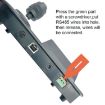 JSK-8003C PTZ Camera Keyboard with 3 Axis Rocker Ball (AU Plug) - 6