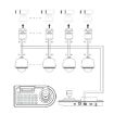 JSK-8003C PTZ Camera Keyboard with 3 Axis Rocker Ball (AU Plug) - 8