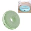 Green Portable Donut Electric Air Purifier for Home & Car - Anion Ozone Deodorizer - 1