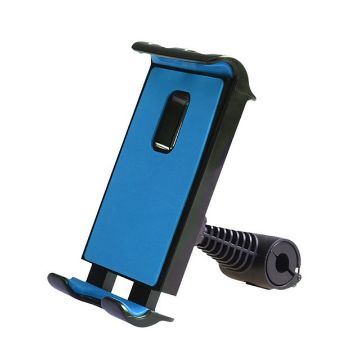 Adjustable Car Tablet Stand Holder for 4-11 Inch Tablets - Blue - 1