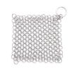 Stainless Steel Cast Iron Cleaner Pot Brush, 44" Kitchen Scrubber Tool - 2