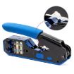 RJ45 Crystal Head 8P6P Network Tool with Wire Stripping & Crimping Pliers - 4
