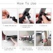Universal 360 Rotation Car Mount Holder Bracket for Back Seat - Black - 7
