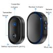 CACAZI A99 Smart Remote Doorbell & Elderly Pager, UK Plug - Black - 5
