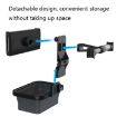 Car Rear Pillow Telescopic Bracket Phone Holder CHZ-12 Red - 5