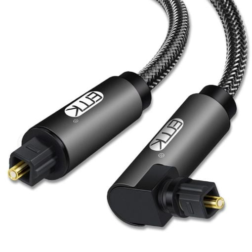 EMK 90 Swivel Adjustable Right Angle 360 Rotatable Optical Cable 3m - 1