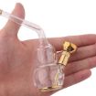 Portable Mini Acrylic Plastic Hookah - Vintage Copper, Transparent Design - 2