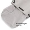 Baona Small Gray Camera Bag Lens Drawstring Pouch - 5