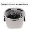 Baona Small Gray Camera Bag Lens Drawstring Pouch - 6