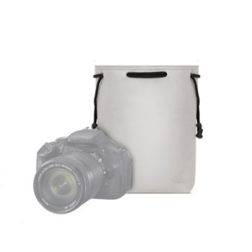 Baona Medium Gray Camera Bag Lens Drawstring Pouch - 1
