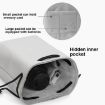 Medium Blue Baona Camera Bag Lens Drawstring Pouch - 4