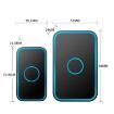 CACAZI A78 Wireless Doorbell, Long-Distance Remote, US Plug, Bright White - 3