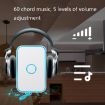 CACAZI A78 Long-Distance Wireless Doorbell, US Plug, Elegant Black - 5