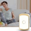 CACAZI A20 Wireless Doorbell UK Plug, Golden - Smart Home Digital Music - 6