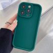 iPhone 15 Pro Shockproof TPU Case - Frosted Frame, Precise Holes, Blue - 1