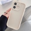 iPhone 12 Shockproof TPU Case - Frosted White with Precise Cutouts - 1