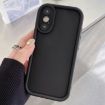 iPhone X/XS Shockproof Frosted TPU Case - Precise Fit, Black Frame - 1