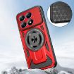 Xiaomi 14 Ultra Red Armor MagSafe Phone Case with Rotating Holder - 6