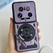 Xiaomi 14 Ultra Purple Armor Case with Rotating Holder & MagSafe - 1