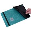 Samsung Galaxy Tab A7 10.4 2020 Green Love Hearts Leather Case - 3