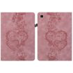 Samsung Galaxy Tab A 9.7 T550 Pink Love Hearts Leather Tablet Case - 1