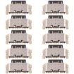 Xiaomi Redmi 14C 4G Charging Port Connector - 10pcs Original - 1