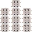10pcs Original 12 Pin Charging Port Connector, Model: 4 Pin Non-Spring - 1