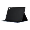 Samsung Galaxy Tab A7/T500 Black Fabric Texture Flip PU Leather Case - 6