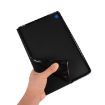 Samsung Galaxy Tab A7/T500 Blue Fabric Texture PU Leather Case with Holder - 8