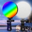 GZ-669 Portable Pocket Fill Light - Cold/Warm/White Full Color Round - 3