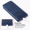 Infinix GT 30 Pro Blue Magnetic Vertical Flip Leather Phone Case - 6