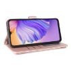 Ulefone Note 21 Pink Leather Phone Case with 6-Card Slots & Wrist Strap - 6