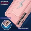 Samsung Galaxy Tab S10+/S9+ Armor Bolt Silicone Hybrid Case Rose Gold - 6